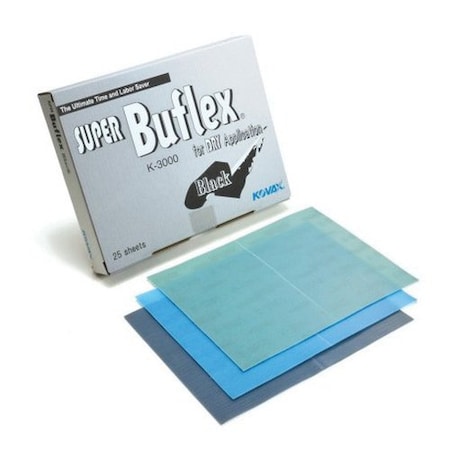 Eagle Abrasives DRY Super Buflex Sheets - Green, 25005, 35PK 191-1532